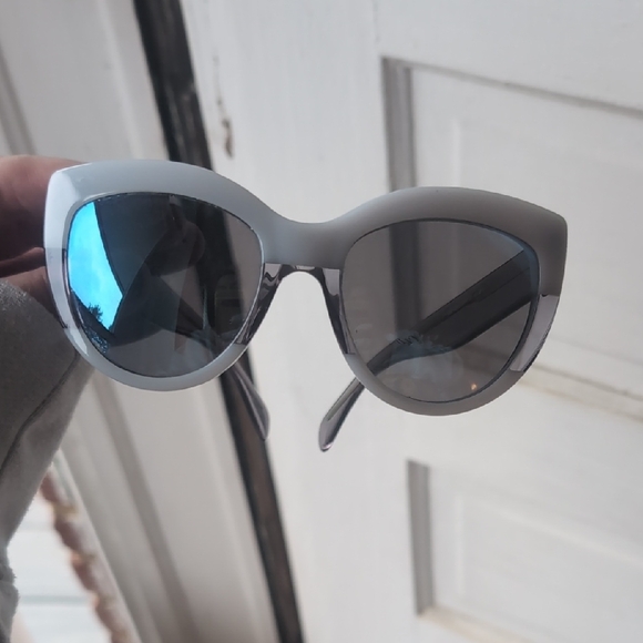 Marc By Marc Jacobs Gray Cat-Eye Sunglasses - Picture 1 of 2